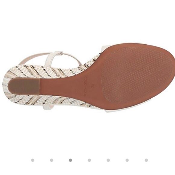 NIB MSRP $170 Cole Haan Maddie Open Toe Wedge Women's Size 10 - Picture 8 of 13